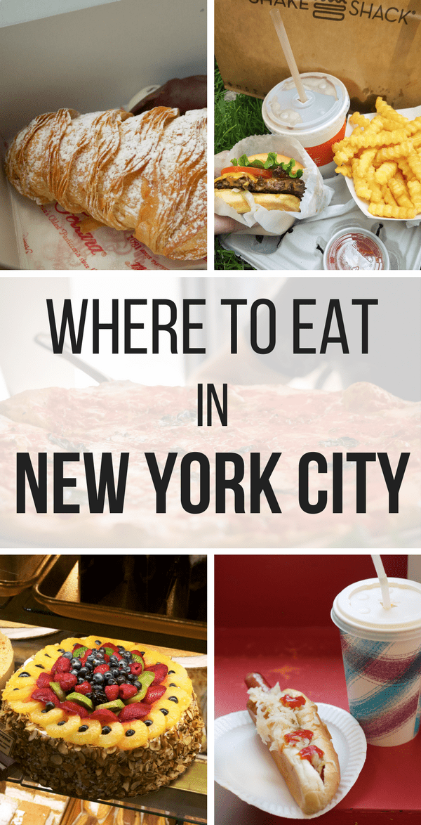 If you are heading to the Big Apple, you have to try these 5 of the best places to eat in New York City. You can't go wrong with any of these restaurants!