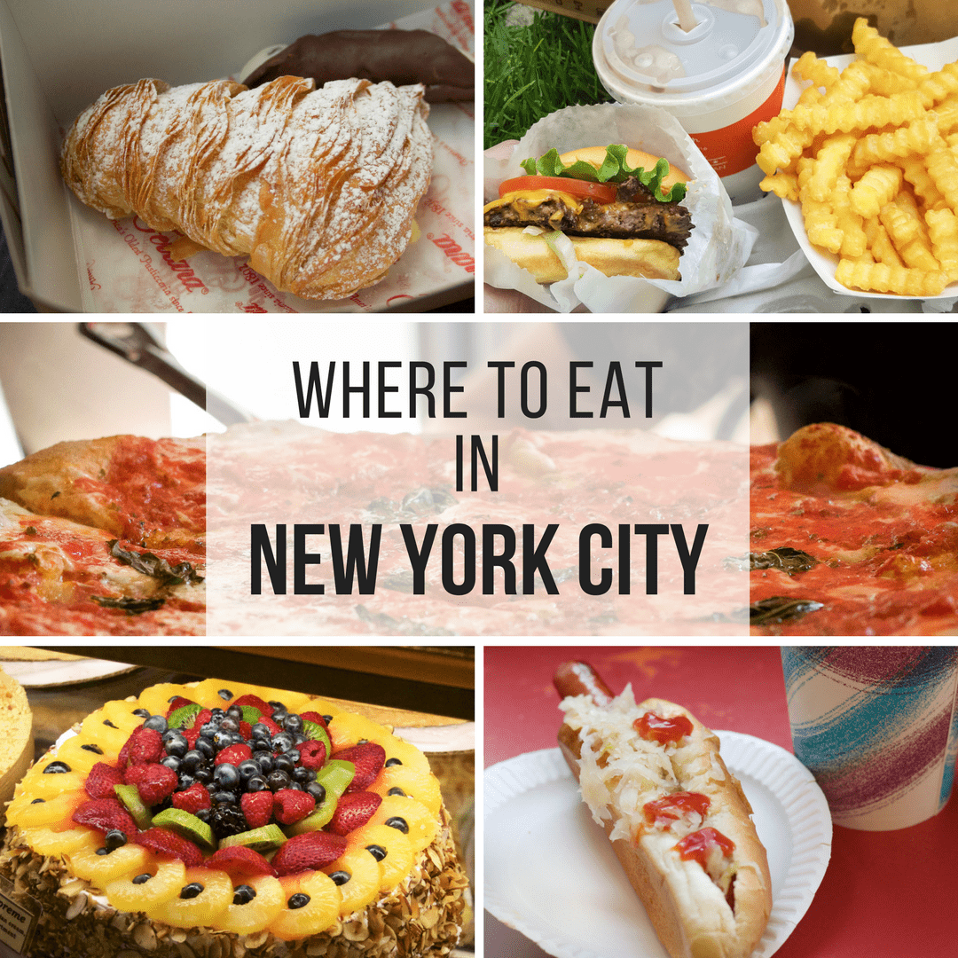 If you are heading to the Big Apple, you have to try these 5 of the best places to eat in New York City. You can't go wrong with any of these restaurants!