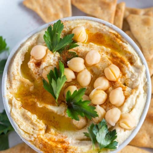 Easy Homemade Hummus Recipe | Wanderzest