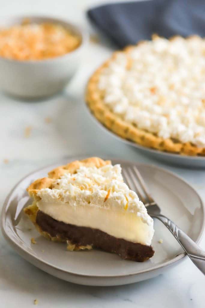Chocolate Haupia (Coconut) Pie Recipe Wanderzest